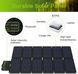 Портативная солнечная складная панель TopSolar SolarFairy 100W, 12 секций (Black) 230504 фото 5