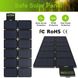 Портативная солнечная складная панель TopSolar SolarFairy 100W, 12 секций (Black) 230504 фото 4