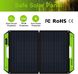 Портативная солнечная складная панель TopSolar SolarFolio 60W, 2 большие секции (Black) 230505 фото 8