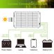 Портативна сонячна складна панель TopSolar SolarFolio 100W, 4 великі секції (Black) 230506 фото 5