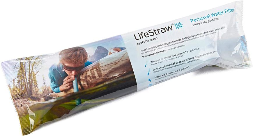 Персональний фільтр для води LifeStraw Personal Filter для походів, подорожей та надзвичайних ситуацій 230681 фото