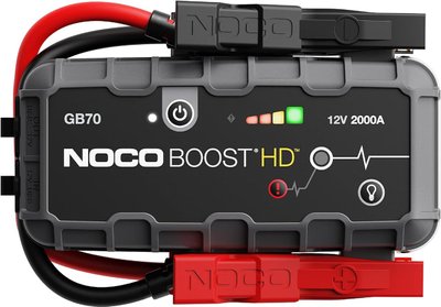 Пусковое устройство NOCO Boost HD GB70 2000A UltraSafe для бензиновых и дизельных двигателей 12В до 8,0 литров 230785 фото