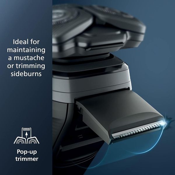Електробритва Philips Norelco Exclusive Shaver 7800 сухе та вологе гоління, швидке очищення, серії 7000 230747 фото