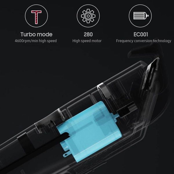 Акумуляторна машинка для стрижки Xiaomi Enchen EC001, Чорна 230538 фото