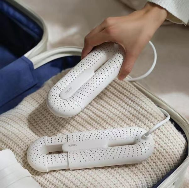 Сушарка для взуття Xiaomi Sothing Loop Stretchable Shoe Dryer з таймером + перехідник, Біла 230819 фото