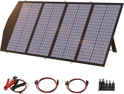 Солнечная складная панель ALLPOWERS SP029 140W с защитой IP65 и портом 18V DC 230696 фото