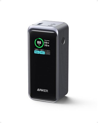 Внешний аккумулятор Anker Prime Power Bank 20 000 мАч мощностью 200 Вт, Black 230823 фото