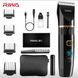Аккумуляторная машинка для стрижки волос Xiaomi Riwa (RE-6501T) профессиональные лезвия из керамики, Black 230757 фото 2