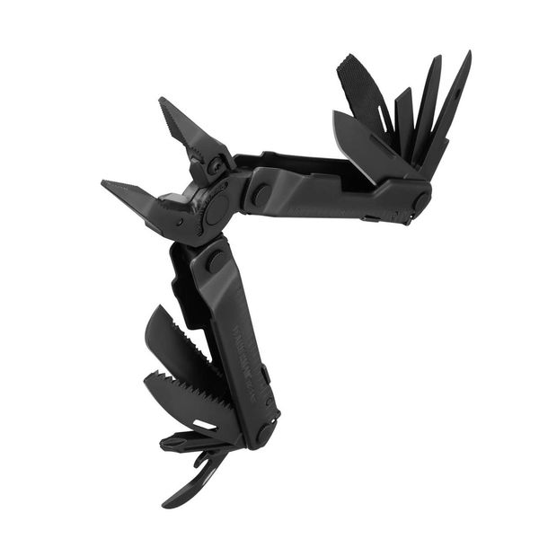 Мультитул Leatherman Rebar зі змінними кусачками преміум-класу та нейлоновим чохлом, Black 230823 фото