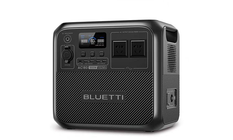 Зарядна станція Bluetti AC180 (1152Wh) потужністю 2700W (1800W) на 3500+ життєвих циклів 230768 фото