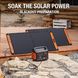 Портативна сонячна складана панель Jackery SolarSaga 100W (IP65), Black 230543 фото 4