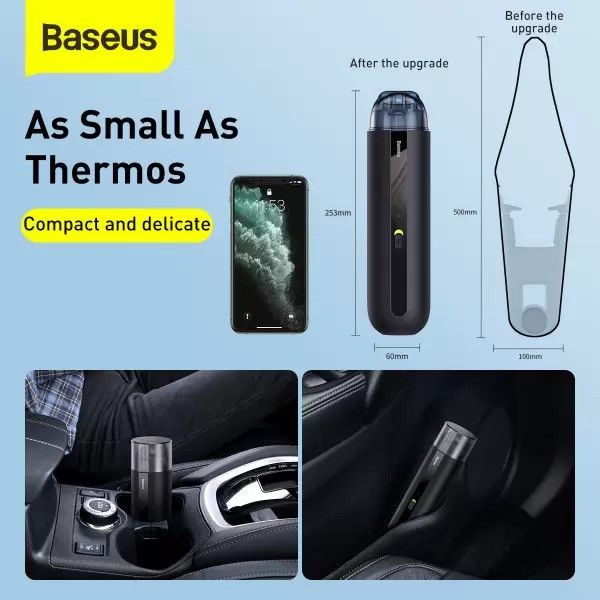 Аккумуляторный пылесос Baseus A2 Vacuum Cleaner 70 Вт 5000 Па 2300668 фото