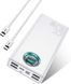 Повербанк Baseus 65W 30 000 mAh Amblight Digital Display Quick Charge 65W White 230553 фото 4