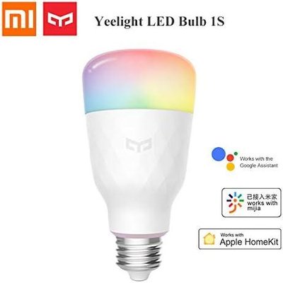 Умная лампа Xiaomi Yeelight Smart LED Bulb Color 1S (YLDP13YL) WI-FI 2300670 фото