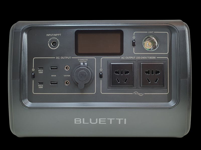 Зарядна станція BLUETTI EB70 на 1000W потужності та 716Wh ємності, 2500+ циклів 230571 фото