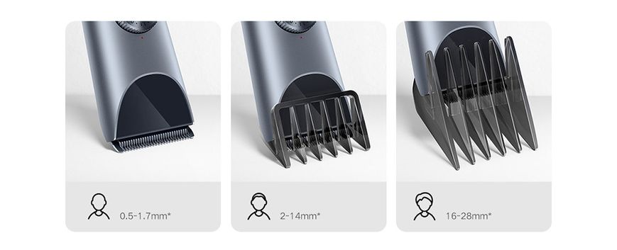 Акумуляторна машинка для стрижки волосся Xiaomi Mijia Hair Clipper 2 (MJGHHC2LF), Grey 230788 фото