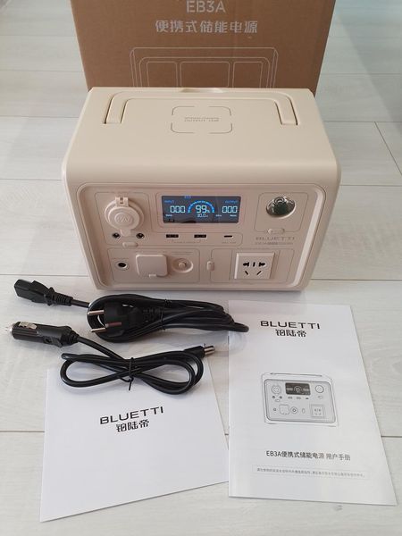 Зарядна станція BLUETTI EB3A (268Wh) Portable Power Station 600W 230554 фото