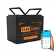 Аккумулятор универсальный JSDSolar LiFePO4 12V 100Ah (1280Wh) с функцией Bluetooth и встроенной BMS, 6000+ жизненных циклов 001224 фото 1