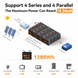 Аккумулятор универсальный JSDSolar LiFePO4 12V 100Ah (1280Wh) с функцией Bluetooth и встроенной BMS, 6000+ жизненных циклов 001224 фото 8
