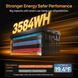 Акумулятор ECO-WORTHY LiFePO4 12.8V 280Ah 3584Wh Bluetooth BMS 200A 251193 фото 4