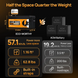 Акумулятор ECO-WORTHY LiFePO4 12.8V 280Ah 3584Wh Bluetooth BMS 200A 251193 фото 5