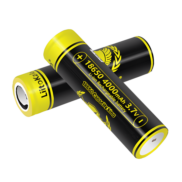 Акумулятор 18650 LiitoKala Lii-King4000 4000mAh 3.7V літій-іонна акумуляторна батарейка струм 8А, 1000 циклів 001226 фото