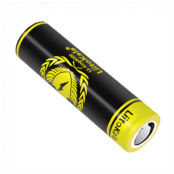 Акумулятор 18650 LiitoKala Lii-King4000 4000mAh 3.7V літій-іонна акумуляторна батарейка струм 8А, 1000 циклів 001226 фото