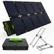 Портативная солнечная складная панель TopSolar SolarFairy 60W, 10 секций (Black) 230503 фото 2