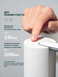 Акумуляторна помпа для води Xiaomi 3LIFE PUMP 012 USB зі складаним носиком для бутля 5&ndash;19 л, білий 001230 фото 3