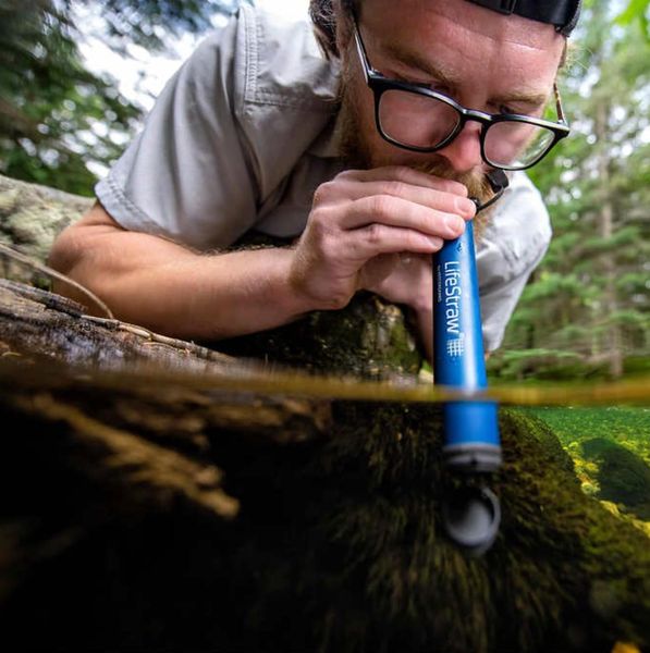 Туристичний фільтр для води LifeStraw Personal Filter (4 Pack) для походів та надзвичайних ситуацій, Blue 230901 фото