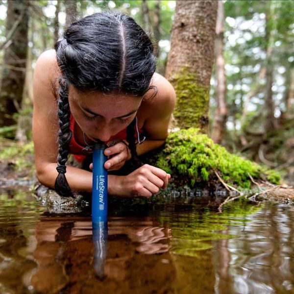 Туристический фильтр для воды LifeStraw Personal Filter (4 Pack) для походов и чрезвычайных ситуацияй, Blue 230901 фото