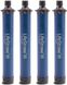 Туристический фильтр для воды LifeStraw Personal Filter (4 Pack) для походов и чрезвычайных ситуацияй, Blue 230901 фото 1