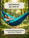 Гамак туристичний Xiaomi ZaoFeng HW070101 Parachute Cloth 270x140 см до 300 кг, синьо-бірюзовий 001228 фото 2