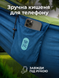 Гамак туристический Xiaomi ZaoFeng HW070101 Parachute Cloth 270x140 см до 300 кг, сине-лаймовый 001229 фото 10
