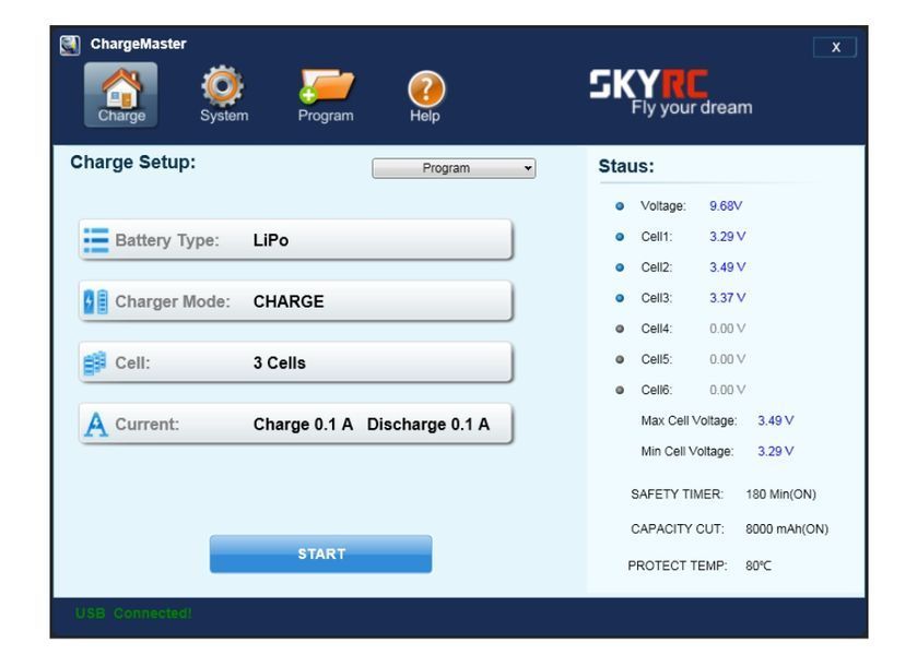 Зарядний пристрій балансувальний SKYRC iMAX B6AC V2 для акумуляторів Li-Po, Li-Ion, Li-Fe, NiMH/NiCd та інших, 50W 6A 001231 фото