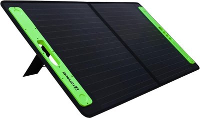 Сонячна складна панель TopSolar 100W (T05SC100-1) зі швидкою зарядкою QC3.0/PD и выходами 12/19В 230838 фото