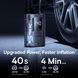 Портативний компресор Baseus GoTrip VA1 7500mAh 110W бездротовий насос 150 PSI USB-C для авто мото та велосипеду 001234 фото 3