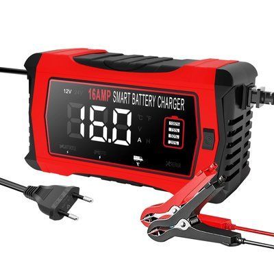 Зарядний пристрій автоматичний HTRC 12V 16A / 24V 10A для акумуляторів AGM, Gel, SLA, EFB, LiFePO4, Lithium та інших 001237 фото