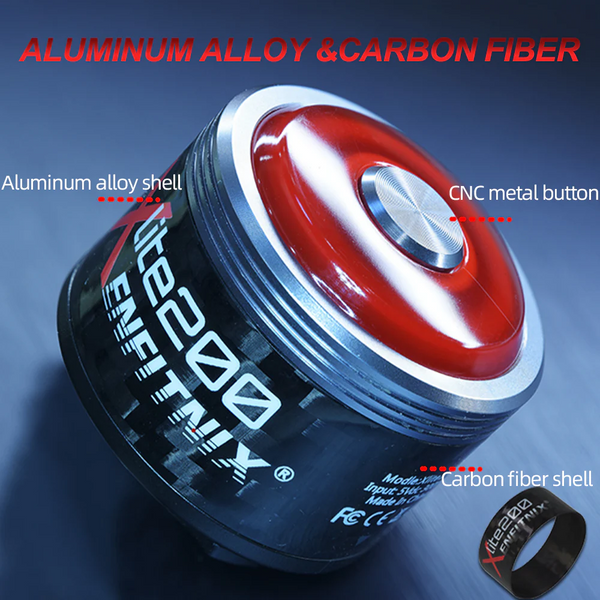 Задній велосипедний ліхтар ENFITNIX Xlite200 Smart Tail Light з авто стоп-сигналом датчиком гальмування та 6 режимами, металік 001238 фото