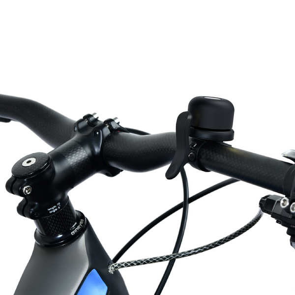 Дзвінок на велосипед з місцем для AirTag Bicycle Bell з мідного сплаву, Black 000995 фото
