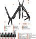 Мультитул NexTool Black Knight (NE20245) 11 в 1, Black 230918 фото 8