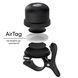 Дзвінок на велосипед з місцем для AirTag Bicycle Bell з мідного сплаву, Black 000995 фото 3