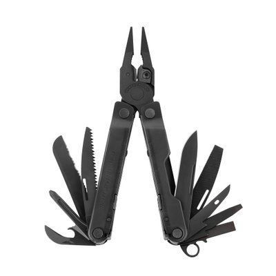 Мультитул Leatherman Rebar зі змінними кусачками преміум-класу, Black 230823 фото