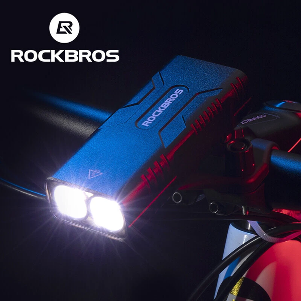 Ліхтар велосипедний Rockbros BC29 на 850 люмен акумуляторна велофара 6 режимів зарядка USB-C з повербанком вологозахист IPX6 001249 фото