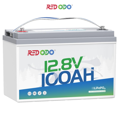 Акумулятор Redodo LiFePO4 12V 100Ah (1280Wh) із вбудованим BMS, 4000+ циклів 000977 фото