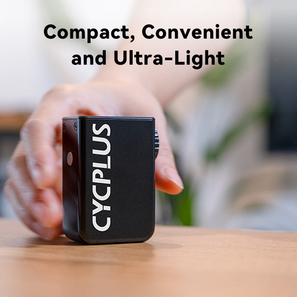 Акумуляторний насос для велосипеда CYCPLUS AS2 портативний компактний компресор на 100 PSI 001034 фото