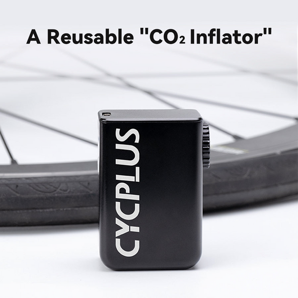 Акумуляторний насос для велосипеда CYCPLUS AS2 портативний компактний компресор на 100 PSI 001034 фото