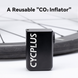 Акумуляторний насос для велосипеда CYCPLUS AS2 портативний компактний компресор на 100 PSI 001034 фото 4