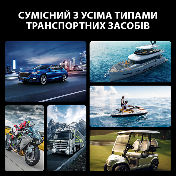 Автоматичний зарядний пристрій FOXSUR FPT-200 12V 20A / 24V 10A імпульсний для кислотних AGM гелевих GEL LiFePO4 акумуляторів 001206 фото