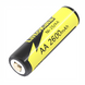 Батарейка акумуляторна LiitoKala Ni-26/AA 2600mAh 1.2V перезаряджувана батарейка АА багаторазова для електроніки, 800+ циклів 001258 фото 1